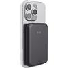 Trust Mobile Magno Mini Power Bank Wireless Magnetico 5.000mAh, Ricarica Rapida, 50% Materiali Riciclati, Powerbank MagSafe, Caricabatterie Ricarica USB C, Caricatore Wireless iPhone 12 - Nero