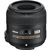 Nikon AF-S DX Micro Nikkor 40 mm f/2.8G Obiettivo, Nero [Versione EU]