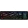 CHERRY G80-3000N RGB, Tastiera gaming meccanica con illuminazione RGB, Layout per Unione Europea (QWERTY), Con filo, Interruttori originali MX SILENT RED, Colore nero