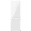 Cecotec Frigorifero Combinato Bolero Coolmarket Combi 322 Glass White E. Altezza 185 e larghezza 60 cm, Motore Inverter Plus, Sistema Multi Air flow, Total No Frost