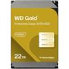 Western Digital WD WD221KRYZ Gold 7200 SA3 da 22 TB