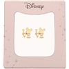 DISNEY ORECCHINO LOVE MICKY PLACCATO ORO 24KT