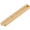 BENECREAT Strumento di Perforazione per Legatoria In Bambù con Perforazione, Strumento di Rilegatura Del Libro Guida, Kit di Rilegatura A Mano per Amanti Dei Libri, Navajo Bianco, 225x31x20.5mm