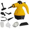 BEHOME Pulitore a Vapore Portatile per Casa e Tessuti, 9 Accessori per rimuovere le macchie, Pulisce, sgrassa, sterilizza, toglie le macchie da divani, tappeti sedili, auto