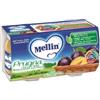 MELLIN OMOG PRUGNA MELA 2X100G