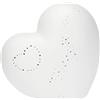 THUN - Lampada a forma di cuore - ceramica - Collezione L'amore Vola - 20 cm h