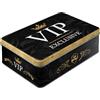 Nostalgic-Art Contenitori di Latta retrò Piatti VIP Exclusive - Idea Regalo per Persone Speciali, Scatola con Coperchio, Design Vintage, 2,5 l