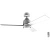 Cecotec Ventilatore da soffitto con luce EnergySilence Aero 4850 Style White. 30 W, diametro 48 con 3 pale, telecomando, motore DC, 6 velocità, modalità Winter-Summer e Natural Breeze