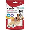 CAMON OSSI ANNODATI PELLE BOVINA E POLLO 2 PZ 11 CM 70 G AB251