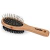 CAMON SPAZZOLE DOPPIE OVALE LARGE IN LEGNO B221/E