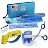 Calming Clipper® - Il Silenzioso, Delicato Haircutting Kit per bambini con autismo e sensibilità sensoriale - Include mantello da barbiere (21pcs RH + temperamatite)