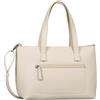 TOM TAILOR Elis, Borsa Shopper Donna, Bianco (Off White), 35x13x22