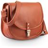 STAGLIFE URBAN LEATHER Borse a Tracolla in Pelle Vintage Per Donna, Borse a Tracolla in Vera Pelle, 25 Cm