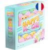 Asmodee - Happy Mochi - Gioco di carte carino per giocare in famiglia - Gioco illustrato a mano con design Kawaii a partire da 8 anni per 2 a 6 giocatori, 20 minuti, francese