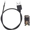 Hyuduo Modulo Videocamera USB GC0308 Risoluzione 640x480 30FPS Campo Visivo 27° per Macchine Pubblicitarie Sportelli Bancari Notebook Compatibile XP/7/8/10 Android Linux Risoluzione 320x240 120FPS