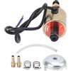 Fdit Pompa Dell'olio Lubrificante Automatica con Filtro, Mini Pompa del di Lubrificazione CNC 400-500cc/min, Pompa di Lubrificazione Elettromagnetica AC 220V per Smerigliatrice,