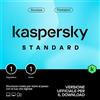 Kaspersky Standard 2025 - 1 Dispositivo - 1 Anno - Italia - Il successore di Kaspersky Antivirus e Internet Security
