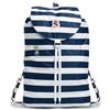 Invicta Zaino Minisac Next, Blu, Richiudibile e Tascabile, Viaggio y Tempo Libero, Zainetto Uomo Donna a Righe, Packable