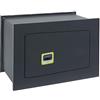Arregui 281320 Cassaforte a Muro a Chiave,Ideal 10 mm, Grigio Scuro, 10L