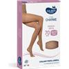 DESA PHARMA Srl Linea Charme Collant Punta Aperta 70 Denari Colore Neutro Beige Taglia 4