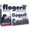 SHEDIR PHARMA Srl Unipersonale Flogeril Breath Junior, Polibreath, Vitamine C e D per Bambini, Benessere Naso e Gola, 20 Bustine