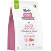 Brit Care Dog Sustainable Adult Small Breed Pollo & Insetti Crocchette cane - 3 kg