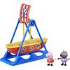 Peppa Pig Habro, Set La Giostra dei Pirati di Peppa con 2 Action Figure dei Personaggi in Plastica e Una Barca, Giochi per Bambini e Bambine da 3 Anni in su
