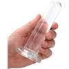 RealRock Finger Like Dildo with Suction Cup 13,5cm Transparent