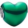 Feitery con ciondoli da donna con albero del cuore verde, charm bracciali e collane con fiocchi di neve, Zirconia cubica