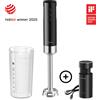 ZWILLING XTEND Frullatore a immersione senza filo, Starter set con batteria