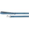 CAMON SpA Guinzaglio con Maniglia in Neoprene e Cuciture Reflex Blu 2x120cm - Accessorio per Cani Resistenti