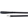 CAMON SpA Guinzaglio con Maniglia in Neoprene e Cuciture Reflex Nero 1,5x120cm - Accessorio per Cani di Piccola e Media Taglia