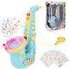 Coikes Sassofono Giocattolo per Bambini Sassofono in Plastica 8 Note Portatile Musicali Giocattolo Educativo Precoce Sassofono Giocattolo Musicale per Piccoli Ragazzi Ragazze Bambini, Rosso (Blu)