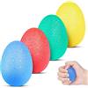 Vicloon Palla Antistress, 4 Pezzi Palline per la Presa, Pallina Terapia Mano con 4 Livelli di Resistenza per Costruire Il Muscolo, Palline Anti Stress per Allenamento di Resistenza