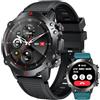 TAOLOON Smartwatch Uomo con Effettuao Risposta Chiamate: 1.43 HD Orologio Digitale Bluetooth con 120+ Modalità Sport Fitness Tracker con Whatsapp SpO2 Sonno IP67 Impermeabile Smart Watch per Android iOS