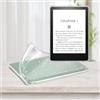 VOVIPO Custodia glitter Trasparente per Kindle 6 11th Generazione-2024/2022 Rilasciato, Ultra Soft Flessibile TPU Skin Copertura con posteriore rinforzata Angoli per Kindle 6 pollice,Clear glitte