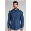 Intimissimi Camicia In Lino E Cotone Blu