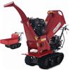 GeoTech-Pro BMS155 LE - Biotrituratore semovente a cingoli su motocarriola - Motore 6,5/15 HP - cassone estensibile