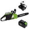 Greenworks GD48CS36K4 - Elettrosega a batteria 48V 4Ah - Lama da 36cm