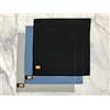Pro Care Procare Panni in microfibra di alta qualità, ideali per schermi TV, tablet, occhiali, tutte le superfici delicate, confezione da 3, extra large, 30 cm x 30 cm, senza pelucchi, nero, blu, grigio