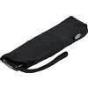 iX-brella Steel Flat Mini ombrello tascabile super piatto, Nero, 90 cm, Ombrello tascabile Super Mini
