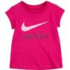 Nike t-Shirt Swoosh JDI Girl T-Shirt M/C Rosa 3 Anni