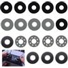 Enjiror 18pcs Precision Rings Aim Assist Motion Control Accessories Controller Ring for Ps4 Ps5 Xbox Series X/S Xbox One Legion Rog Ally Switch Pro Steam Deck Enhance Game Accuracy And Sensitivity