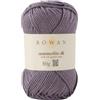 Rowan 9802191-00458 Filato per Maglieria a Mano, 100% Cotone, Acciaio, Taglia Unica