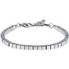 GAVU Bracciale da Uomo in Ematite Naturale, Bracciale Minimalista da Uomo con Perline di Pietre Dure