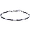 GAVU Bracciale Uomo Ematite Pietra Naturale, Bracciale Fino da Uomo con Perline di Pietre Dure