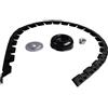 Makita 191W97-9 Kit di conversione in coltello a percussione, con dado M10 x 1,25LH, vassoio scorrevole, disco di pressione e protezione di trasporto, per tagliabordi senza fili dur190, dur191,