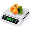 LICHUXIN Bilance Cucina elettroniche 30kg / 1g Bilancia Digitale for Alimenti Cottura Domestica Cottura di Frutta Bilance multifunzionali Certificazione CE (Color : White, Size : 20kg-1g)