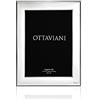 Ottaviani Portafoto fascia stretta della Collezione Specchio in Miro Silver cm 9x13
