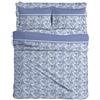 MAXIME MAISON - Set Lenzuola Letto Singolo Cotone Stampate, Completo Letto Singolo Cotone con Federa, Lenzuolo Anallergico Made in Italy (Dream Blu)